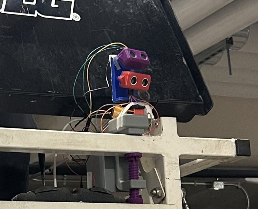 Close-up of the Generation 1 ultrasonic sensor module
